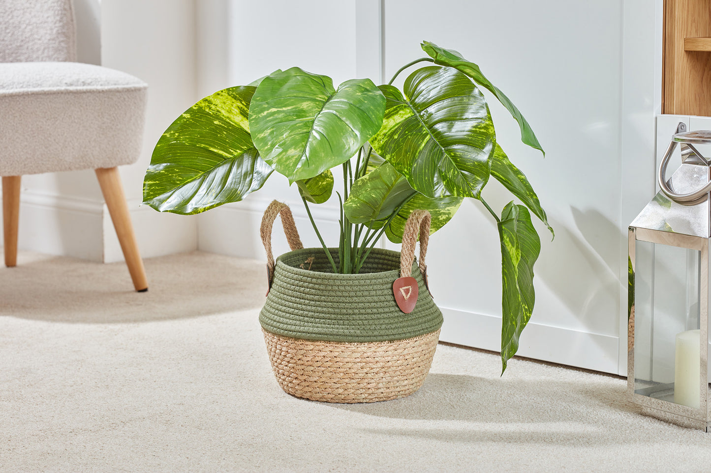 Kikapu Basket - green - large