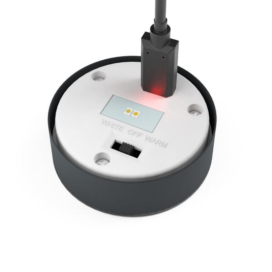 Mini London Usb Solar Post Lights (Set Of 4) Anthracite Edition