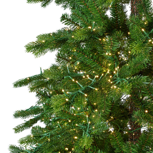 Galloway Spruce LED 8ft Pre-Lit Christmas Tree