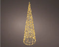 Micro LED cone gb metal flashing & static effect outdoor