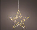 Micro LED star gb metal flashing & static effect outdoor