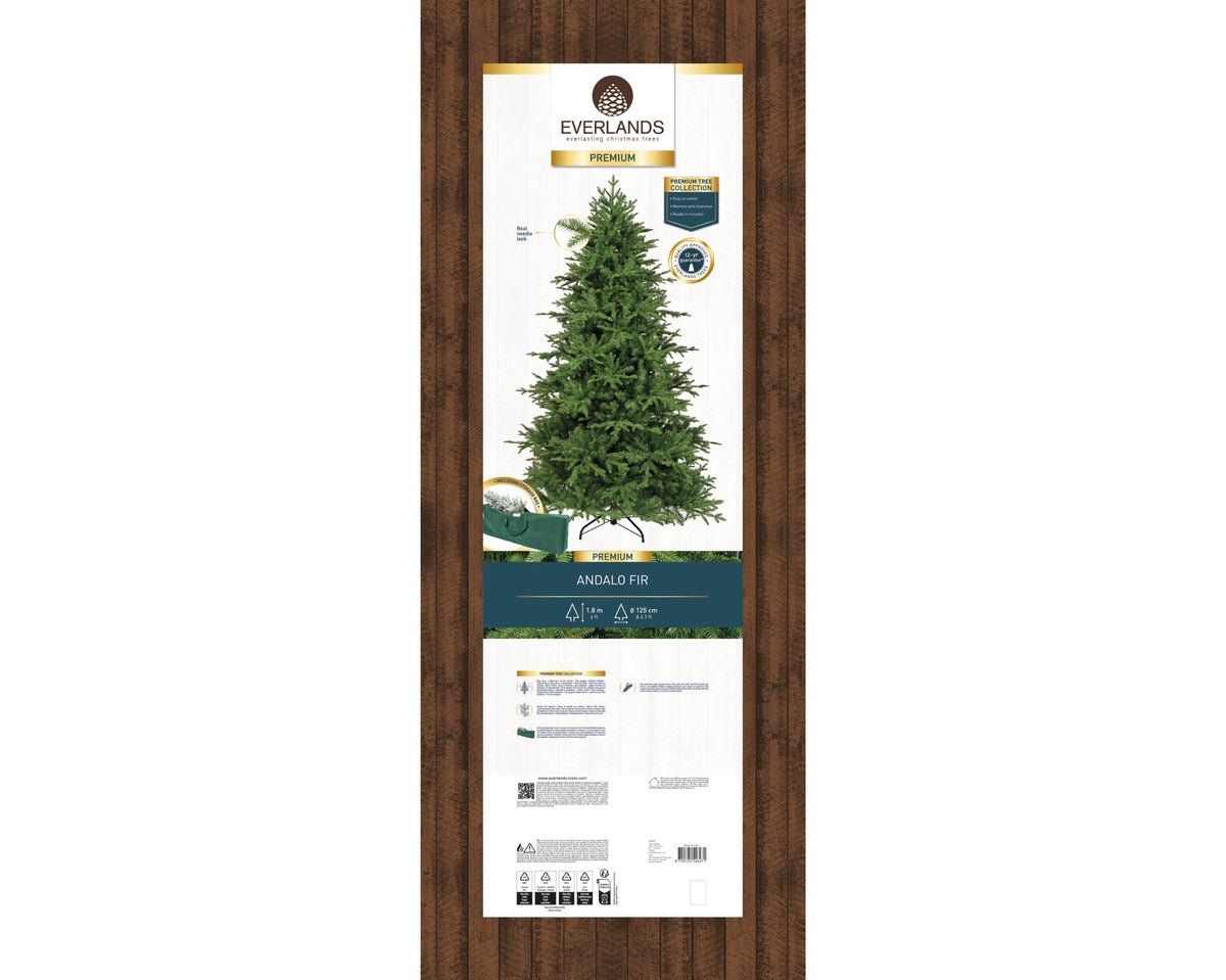 Andalo Fir 6ft Artificial Christmas Tree