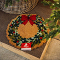 Outdoor Christmas Wreath Doormat