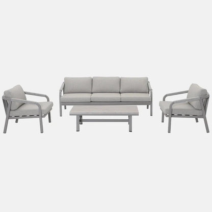 Kettler Como 5 Seat Lounge Set in Pebble Grey