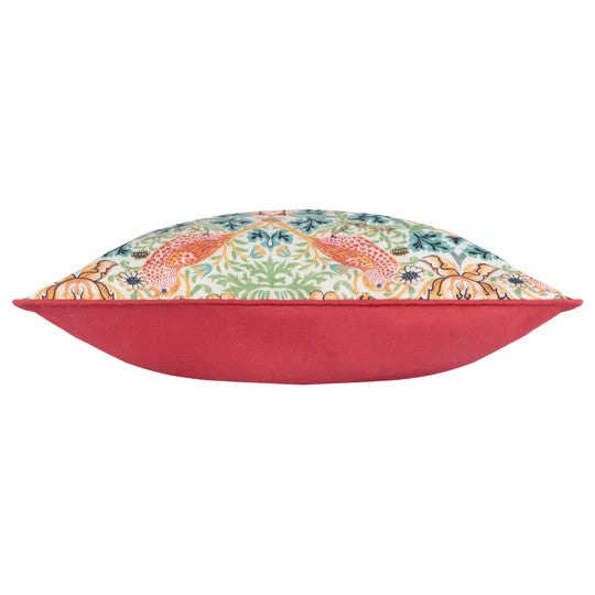 Strawberry Thief 50x50 Outdoor Cushion
