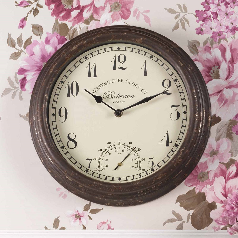Bickerton Wall Clock & Thermometer