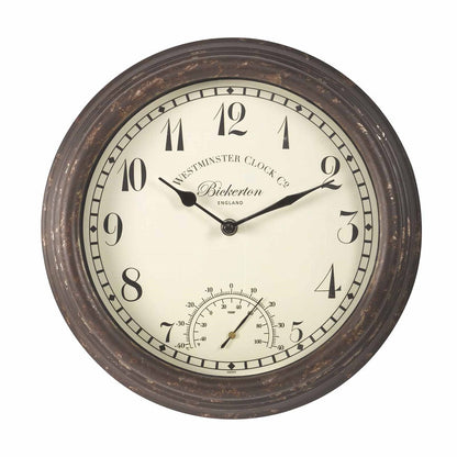 Bickerton Wall Clock & Thermometer