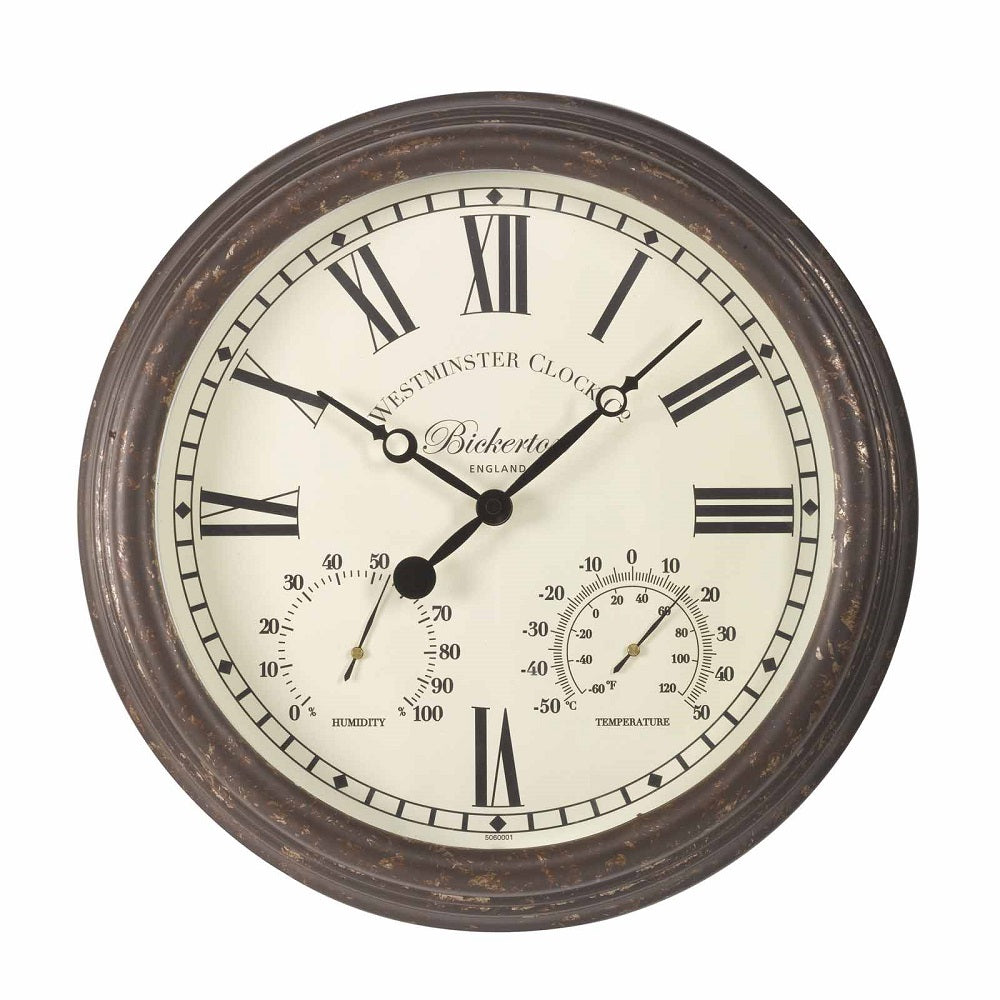 Bickerton Wall Clock & Thermometer