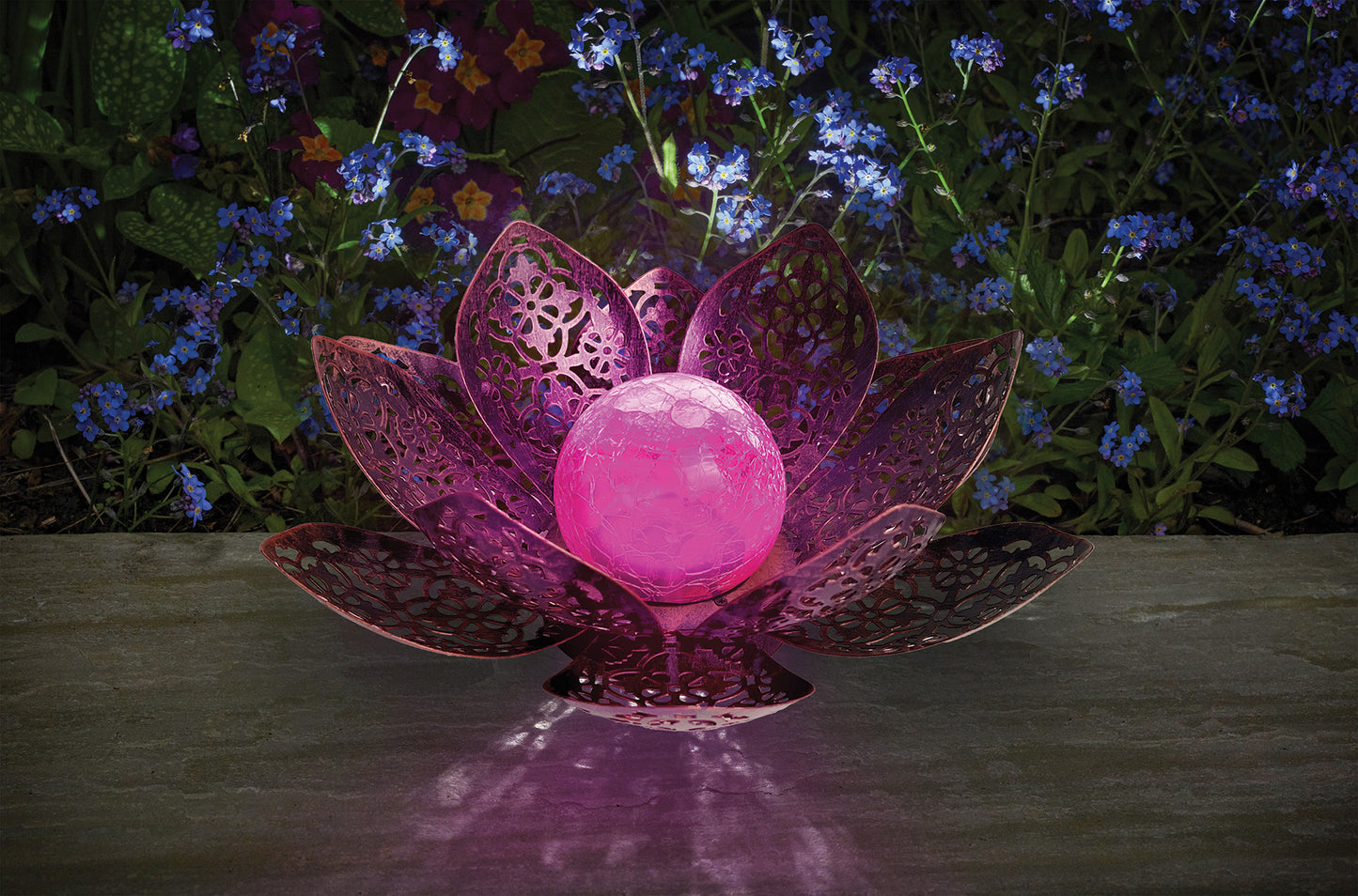 Damasque Solar Lotus