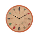 Garden Tools Wall Clock