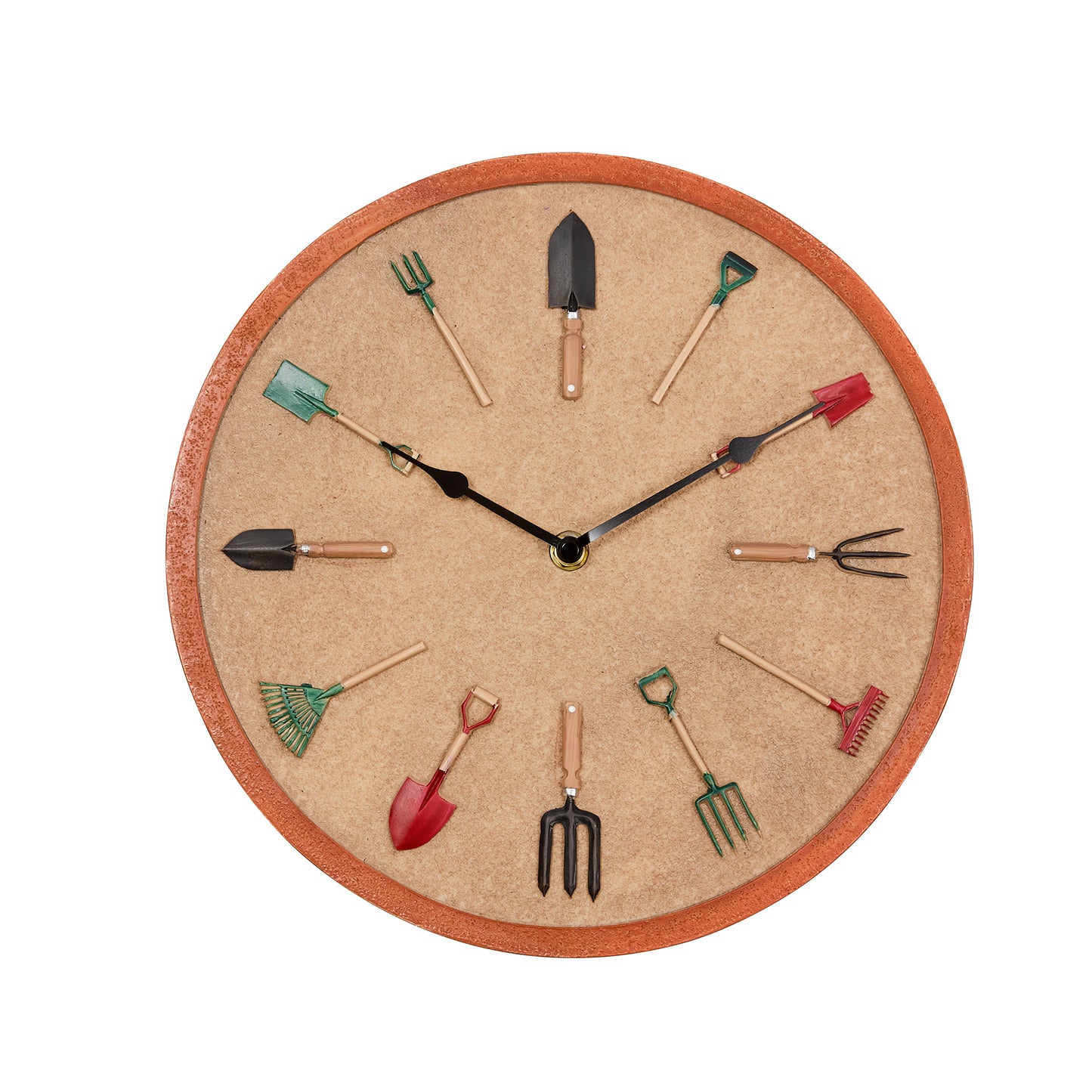 Garden Tools Wall Clock