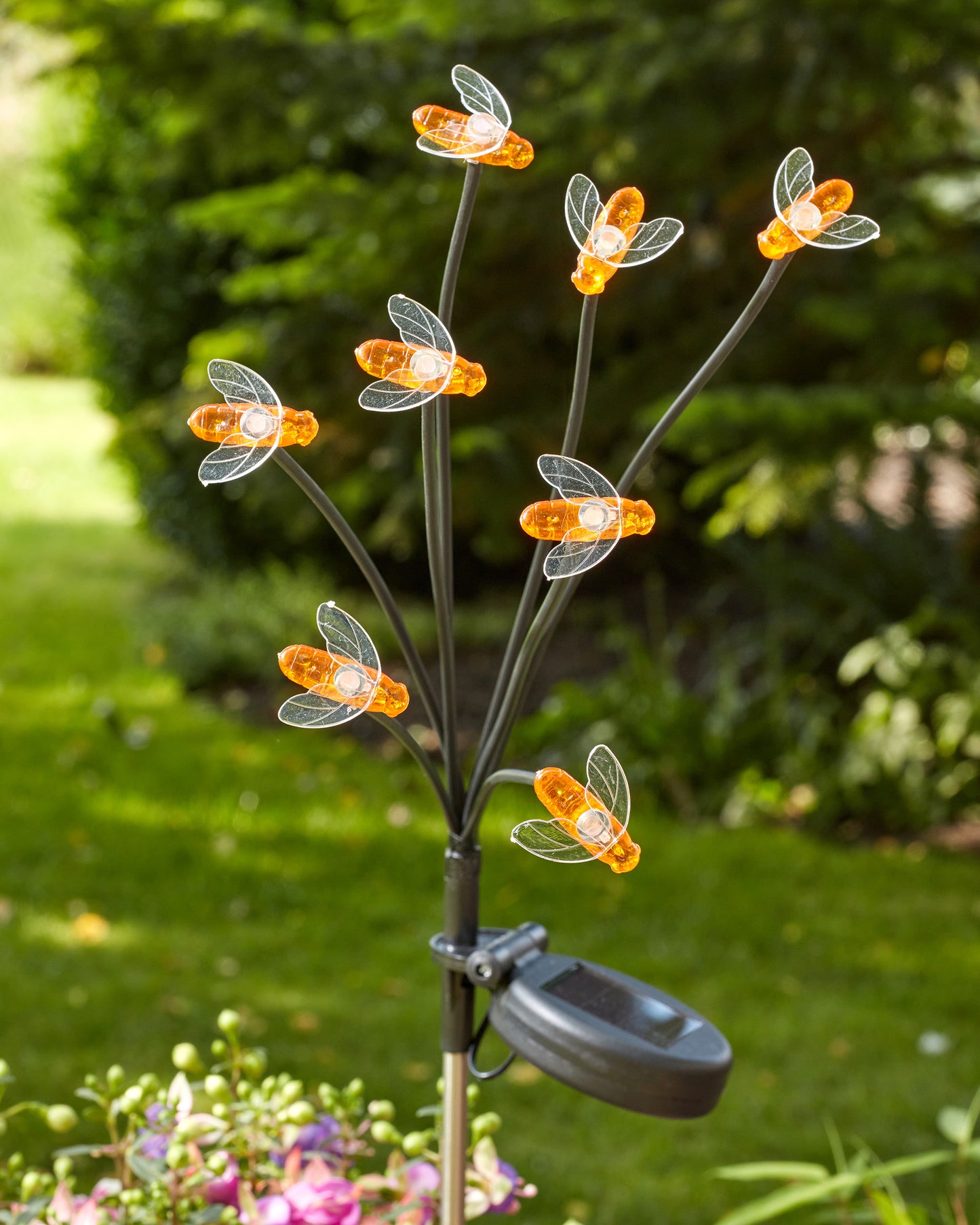 8-Stem BeeLights Stake Light