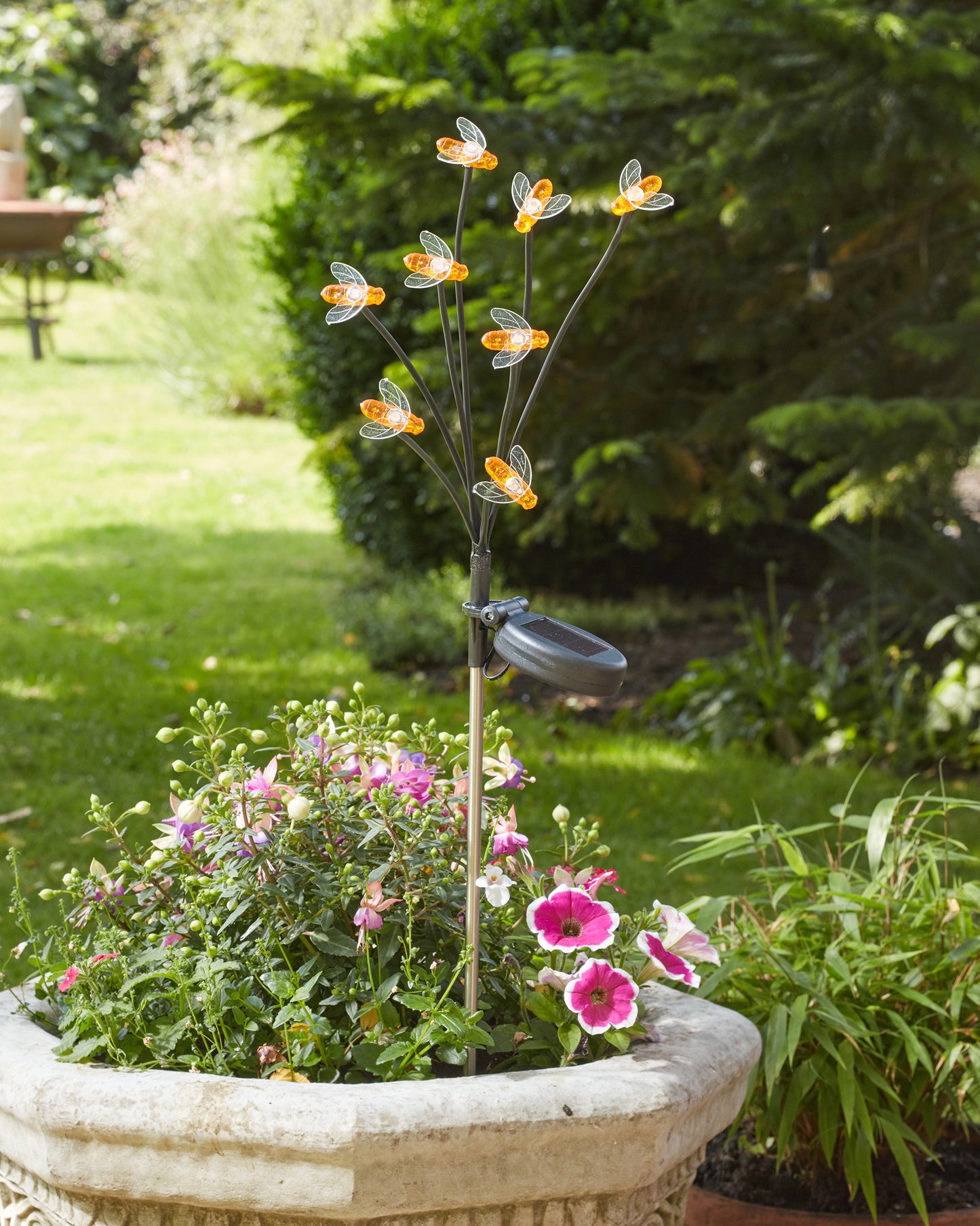 8-Stem BeeLights Stake Light