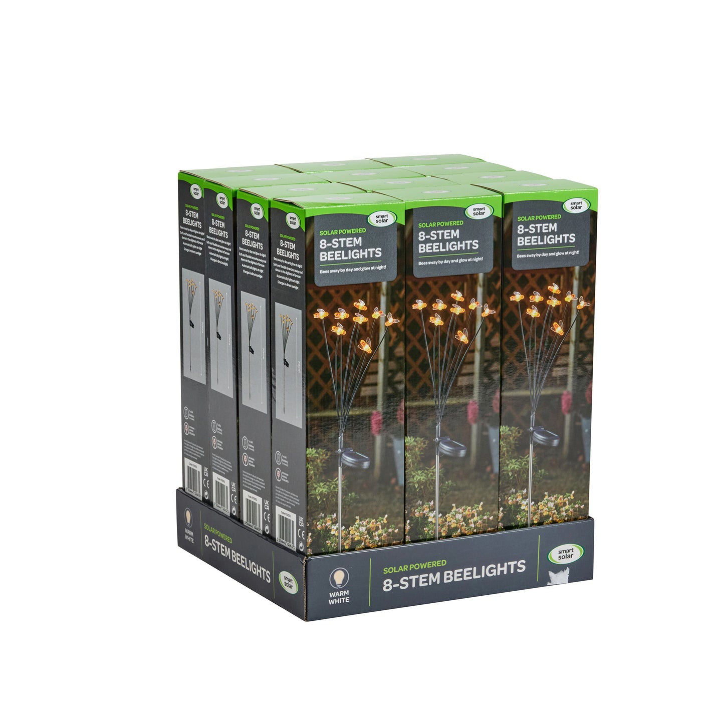8-Stem BeeLights Stake Light