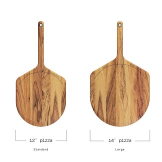 Acacia Wood Pizza Peel & Server