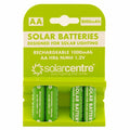 AA Solar Batteries 1000Mah 1.2V