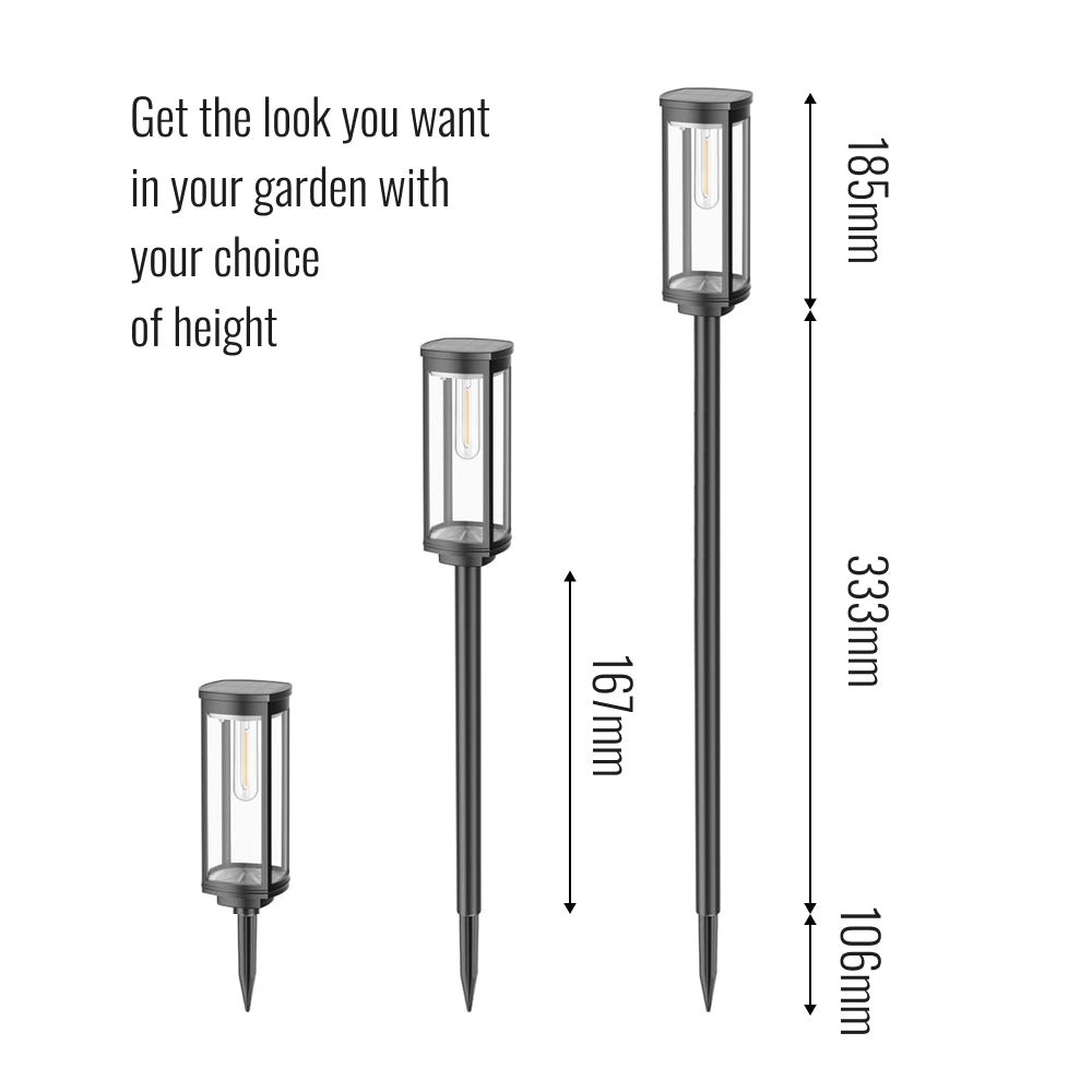 Lavenham Solar Garden Lights - 4 Pack
