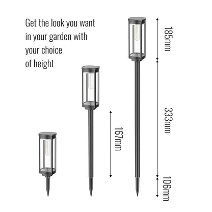 Lavenham Solar Garden Lights - 4 Pack