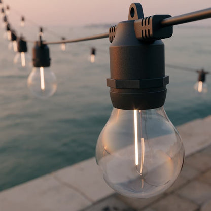 Edinburgh Usb Solar Festoon Lights (Set Of 20) - Powered By Leaf