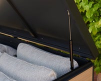 Royce Storage - Large Woodlook Aluminium
