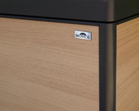 Royce Storage - Large Woodlook Aluminium