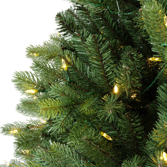 Freiburg Pine Nostalgic 7ft Pre-Lit Christmas Tree