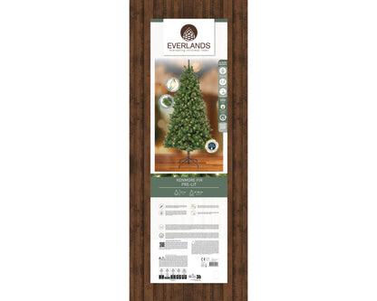 Kenmore Fir LED 7ft Pre-Lit Christmas Tree