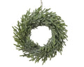 Merry fir wreath glitter indoor