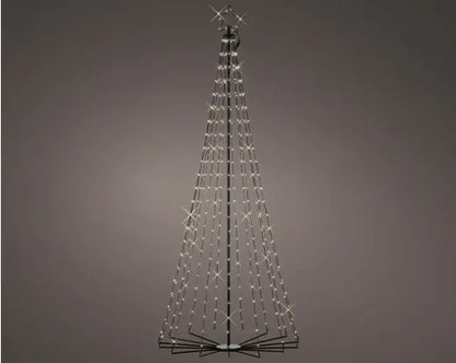 LED tree gb iron cone tree colour changing effects outdoor