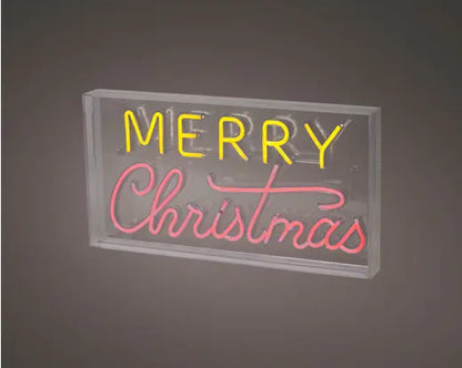 LED neon usb plastic merry christmas steady indoor