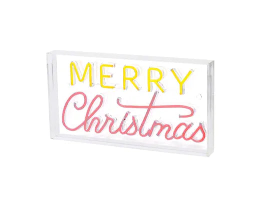 LED neon usb plastic merry christmas steady indoor