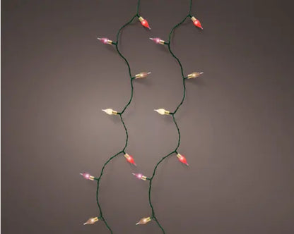 LED vintage lights gb 8 function twinkle effect outdoor