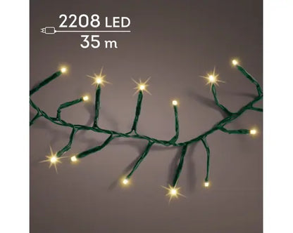 LED excellent lights gb pvc 8 function twinkle effect outdoor