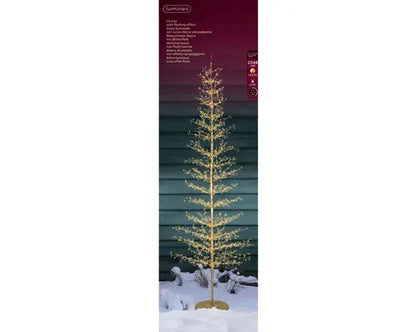 Micro LED tree gb iron flashing & static effect outdoor