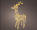 Micro LED reindeer gb metal flashing & static effect outdoor