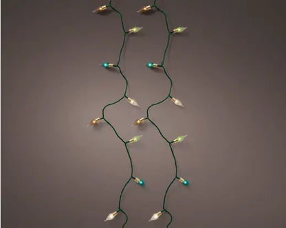 LED vintage lights gb 8 function twinkle effect outdoor