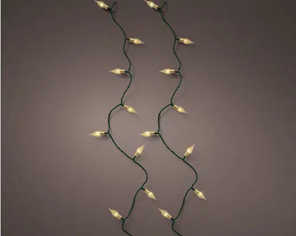 LED vintage lights gb 8 function twinkle effect outdoor