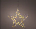Micro LED star gb metal flashing & static effect outdoor