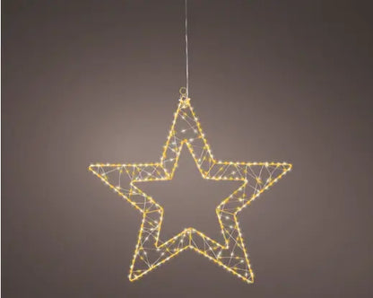 Micro LED star gb metal flashing & static effect outdoor