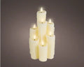 LED drip candle wax fire flame effect BO indoor