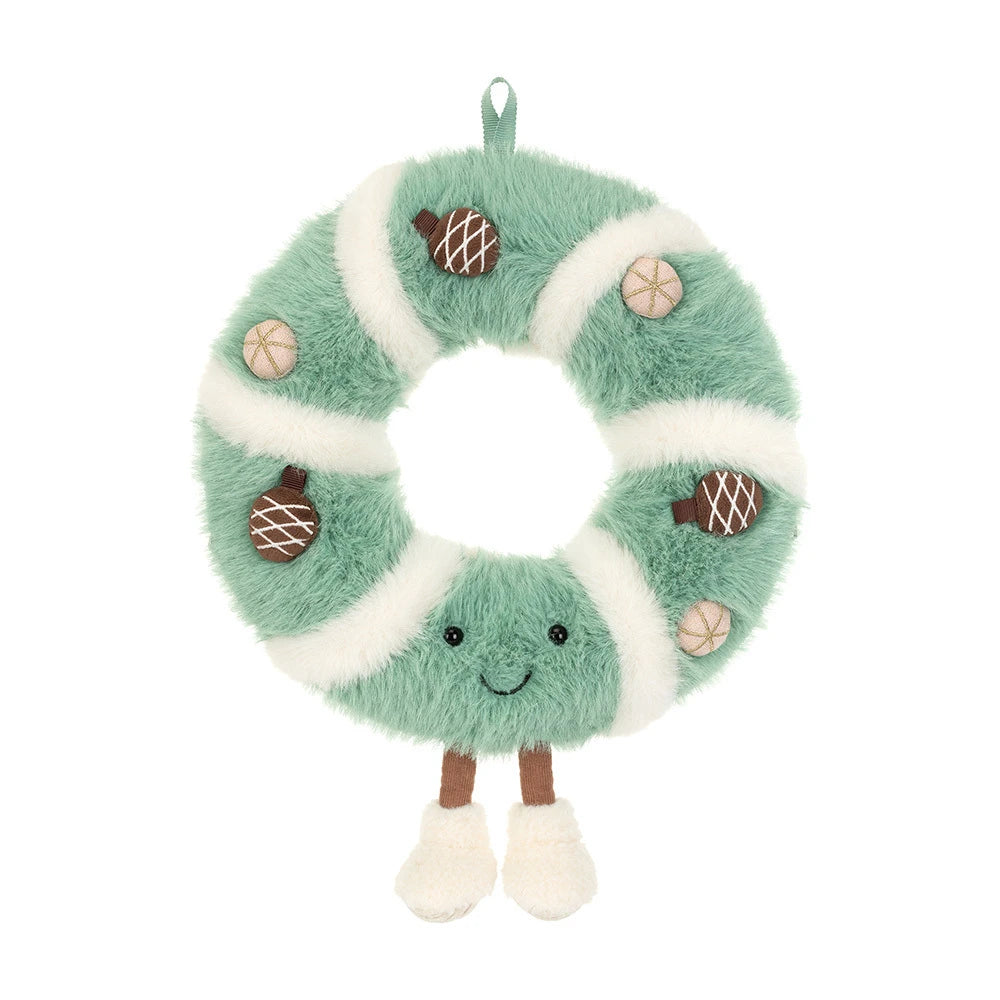 Jellycat Amuseables Pinecone Wreath soft toy, view 4