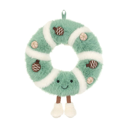 Jellycat Amuseables Pinecone Wreath soft toy, view 4