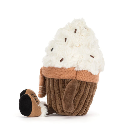 Jellycat Amuseables Scarffles Hot Chocolate soft toy, view 2