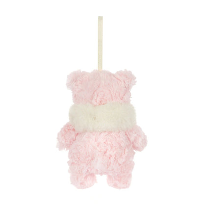 Jellycat Leola Bear Winter Warmer Decoration soft toy, view 3