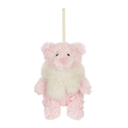 Jellycat Leola Bear Winter Warmer Decoration soft toy, view 4