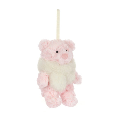 Jellycat Leola Bear Winter Warmer Decoration soft toy