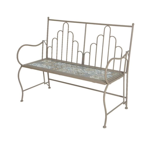 Toulouse Iron Outdoor Bench