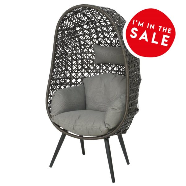 palermo single standing egg chair